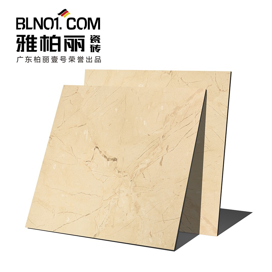 【雅柏丽】晶钢釉面大理石地板砖 BL-1K80004